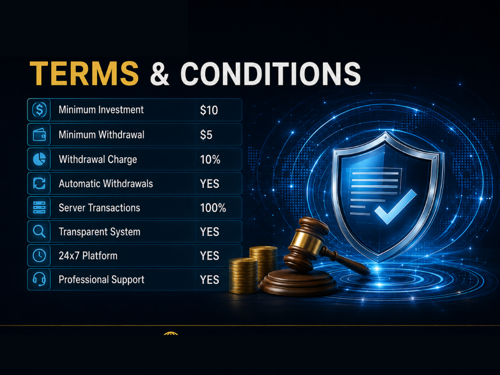 Terms and conditions